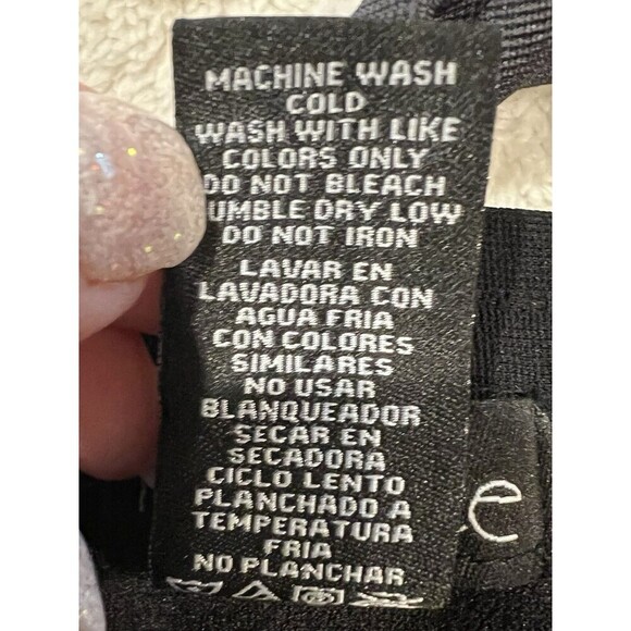 Roulette black Bodycon Sleeveless Dress Zipper Back Size 10 - Picture 7 of 7